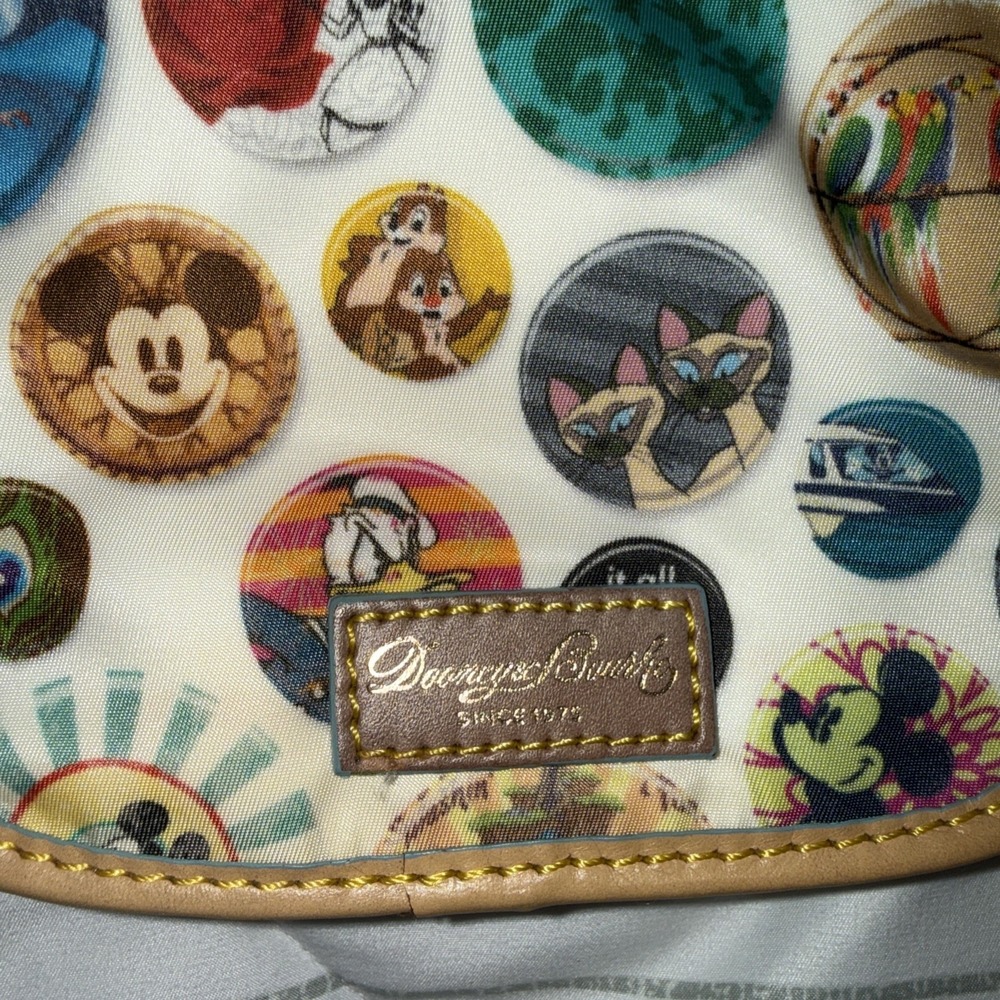 Dooney & Bourke Disney Character Buttons Crossbody Bag - Purse - Picture 5 of 13
